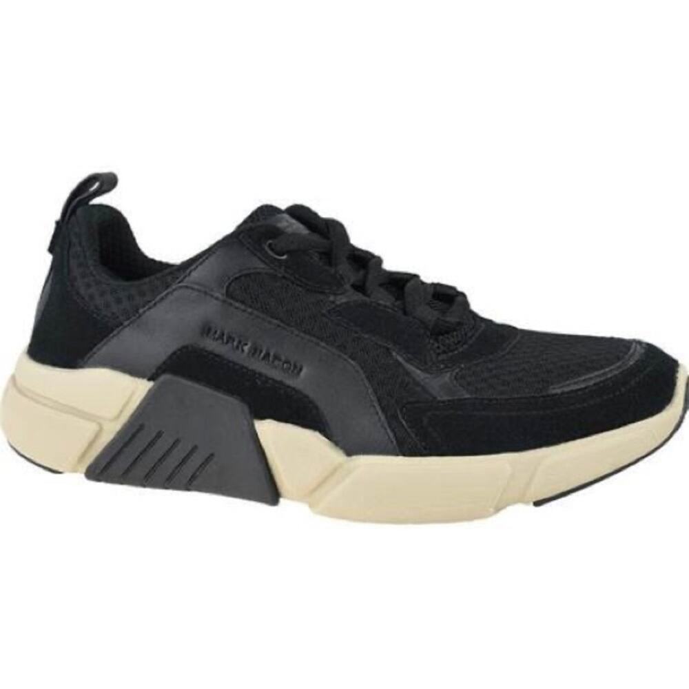 SKECHERS BLOCK TRINITY MARK NASON | Black Suede & Textile Sneaker